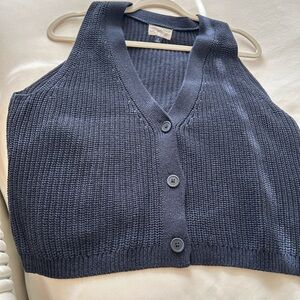 Universal Threads Navy Button Sweater Vest.  Size XL.